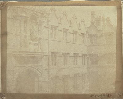 The Radcliffe Quadrangle, University College, Oxford by William Henry Fox Talbot